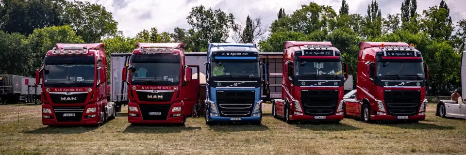 K+K Spedit Kft. modern kamionjai - professzionális fuvarozási szolgáltatások Nyíregyháza